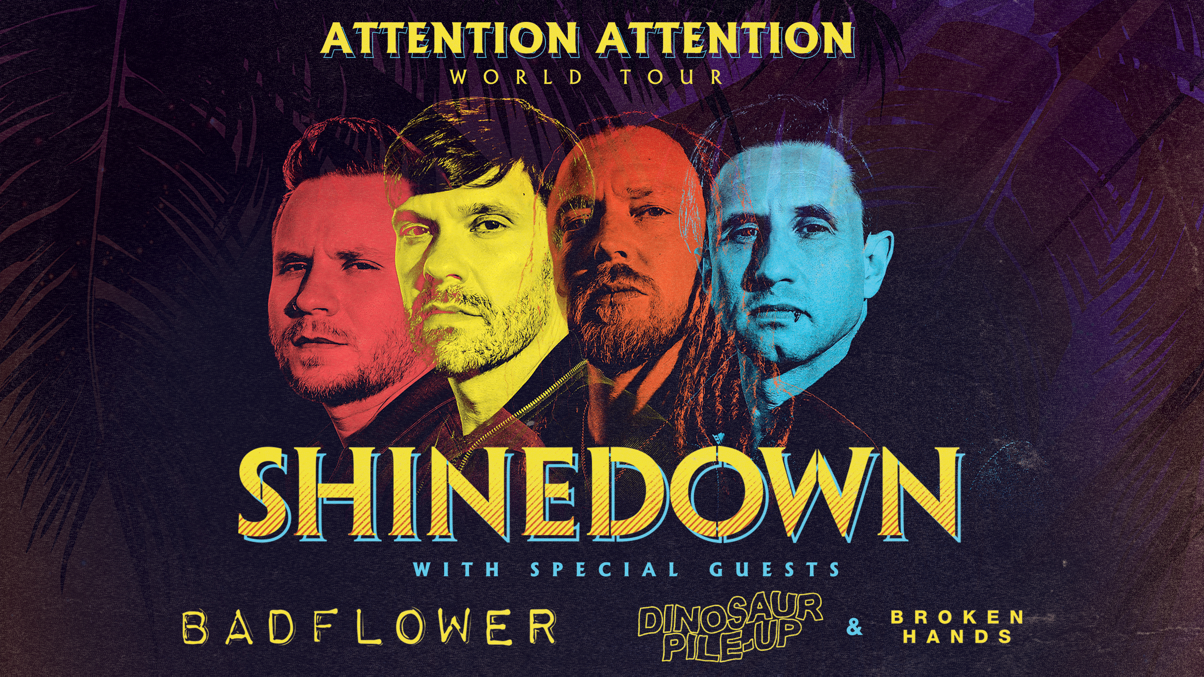 SHINEDOWN: ATTENTION ATTENTION World Tour